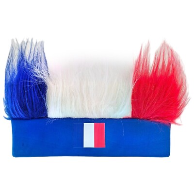 #ad Knitted Fabric Headwear for Soccer Game Cheer Props at European Cup 2024 $10.53