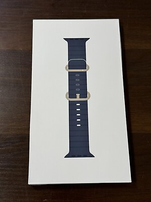 #ad Apple Watch Ultra Band 49MM One Size BLUE Ocean Band NEW OB $61.90