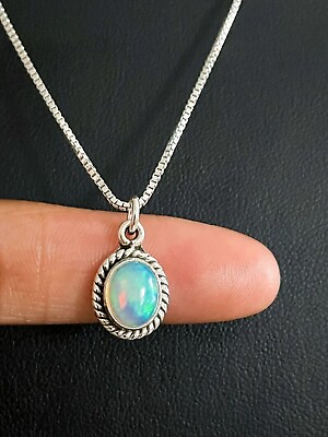 #ad Moonstone Tiny Pendant 925 Sterling Silver Gift Pendant Handmade Jewelry $12.17