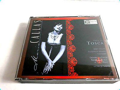 #ad Puccini: Tosca Maria Callas Music CD 1853 Opera Musical Heritage Society 2CDs $13.04