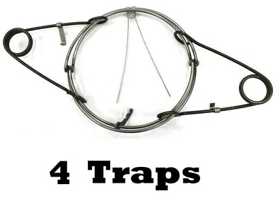 #ad 4 RBG #440 Round Body Grip Trap Bodygrip Trapping Supplies 4 Traps $199.99