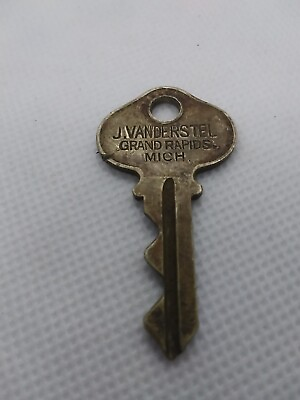 #ad Vintage J. Vanderstel Grand Rapids Michigan Key $12.99