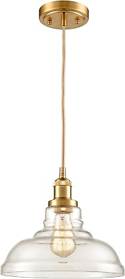 #ad TENGIANTS Modern Brass Pendant Lights Farmhouse Kitchen Pendant Lighting Over... $58.99