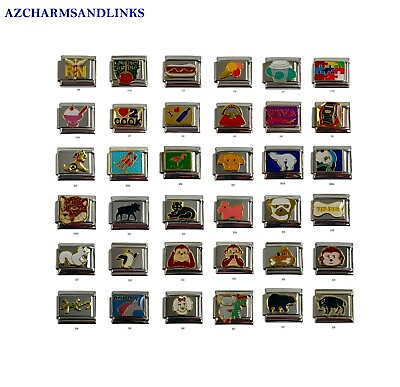 #ad Italian Charms Lots to Choose from Italian Charm Links for your Bracelet Set19 $2.39