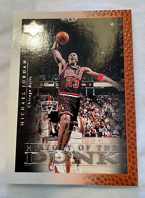 #ad 2000 Upper Deck History Of The Dunk MICHAEL JORDAN #70 Pack To Sleeve🔥 $99.99