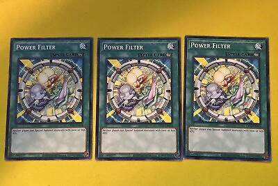 #ad Yu Gi Oh Power Filter OP16 EN018 NM Common Unlimited $3.99