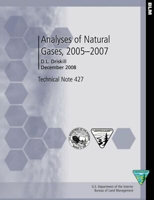 #ad Analyses Of Natural Gases 2005 2007 $20.04
