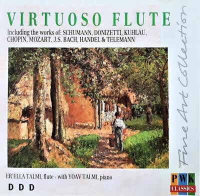 #ad Er#x27;ella Talmi Yoav Talmi Virtuoso Flute CD 1988 Audio Quality Guaranteed GBP 2.46