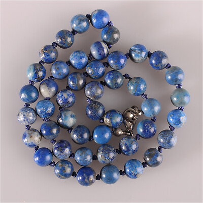 #ad 12424 Necklace Made From Lapis Lazuli $65.12