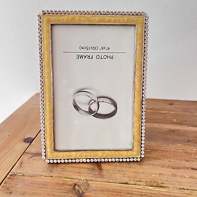 #ad Bling Bling Diamonte Photo Frame Size 4quot;x6quot; 10x15cm Wedding Special Engagement AU $19.95