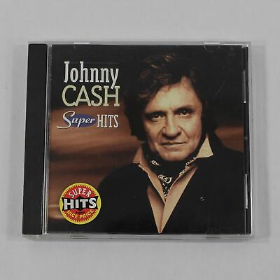 #ad Johnny Cash Super Hits CD Music Disc 1994 Columbia CK 66773 Compilation $6.99