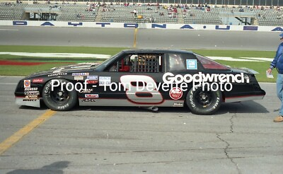 #ad VINTAGE PHOTO #1687 13; FEB 1988; DALE EARNHARDT DAYTONA NASCAR BUSCH SERIES $3.99