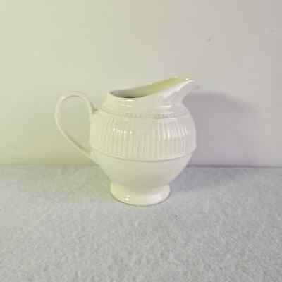 #ad Wedgwood Windsor Pattern White Creamer from England $20.00