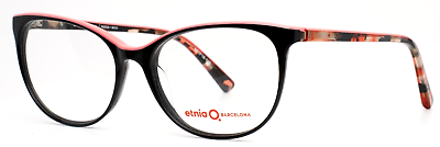 #ad ETNIA BARCELONA Padova BKCO Black Pink Womens Cat Eye Eyeglasses 54 16 140 B:41 $89.99