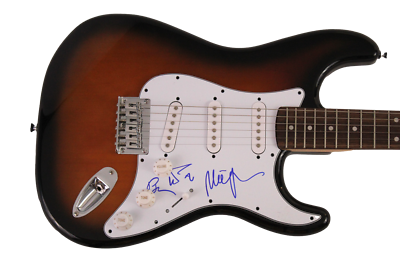#ad TREY ANASTASIO MIKE PAGE SIGNED AUTOGRAPH FENDER ELECTRIC GUITAR PHISH JSA $2999.95