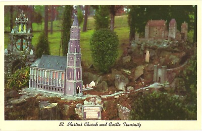 #ad St. Martin#x27;s Church And Castle Trausnitz Ave Maria Grotto Cullman AL Postcard $4.25