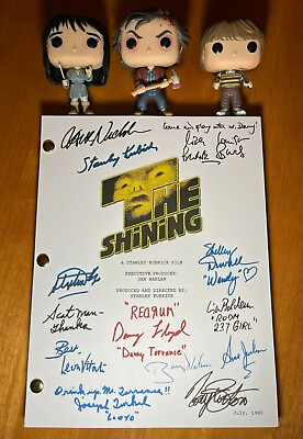 #ad The Shining Script Signed Autograph Reprints 147 Pages Stephen King Kubrick $24.99