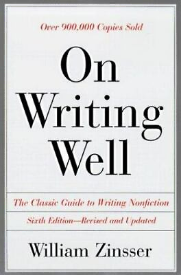 #ad On Writing Well: The Classic Guide to Writing Nonfiction $5.09