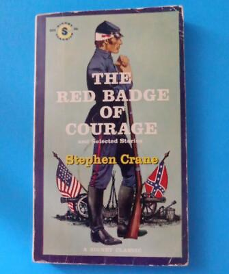 #ad The Red Badge of Courage by Stephen Crane 1960 Vintage Paperback Signet Classic $10.01