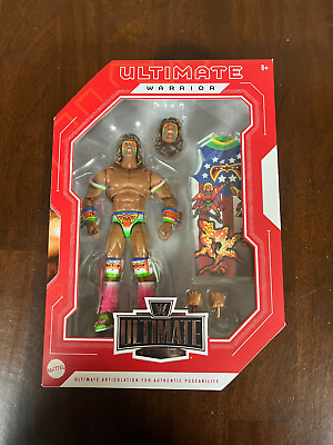 #ad Ultimate Warrior WWE Mattel Creations Ultimate Edition Figure Fan Takeover $34.99