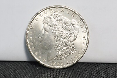 #ad 1886 Morgan Silver Dollar $150.00