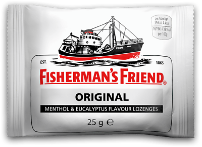 #ad Fisherman#x27;s Friend Original Extra Strong Lozenges Menthol 20 Count Pack of 6 $18.00