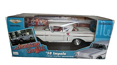 #ad 1958 Chevrolet Impala American Graffiti Diecast ERTL American Muscle $65.00