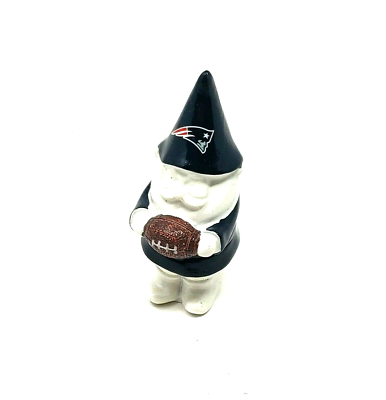#ad New England Patriots NFL Football Mini Garden Gnome Figurine Miniature $6.99