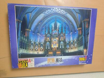 #ad Jigsaw Puzzle 2016 Piece World Scenery Canada Blue Light Notre Dame Cathedral Su $84.45