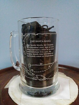#ad The Santa Maria Glass Mug $5.00