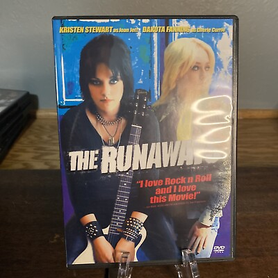 #ad The Runaways DVD 2010 Kristen Stewart Dakota Fanning Like New $4.99
