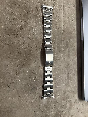 #ad Rolex Stainless Steel 19mm 78350 Oyster Bracelet For 34mm Watch 557 Ends $995.00
