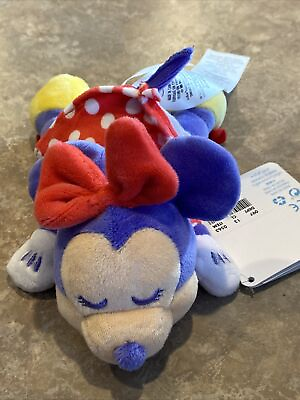 #ad BNWT Disney Store Minnie Mouse Mini Cuddleez Bean Bag Free Shipping $14.39