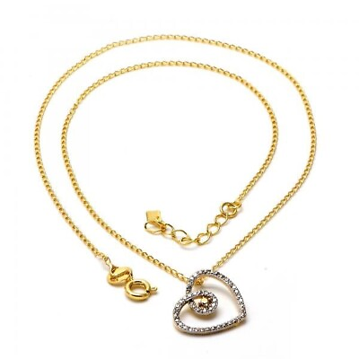 #ad Beautiful Heart Pendant With Chain $24.99