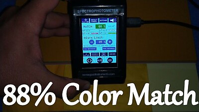 #ad Color Difference Meter Color Matching Machine Device dE dL da db Color Match% $799.00