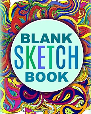 #ad BLANK SKETCH BOOK DRAWING BOOK FOR CHILDREN COLORFUL By Drawing And Coloring $16.95