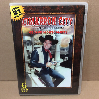 #ad Cimarron City: The Complete Series DVD 6 Disc Set George Montgomery MINT Discs $24.88