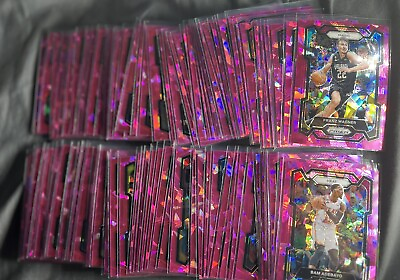 #ad 2023 24 NBA Panini Prizm Pink Ice Prizm Parallel Cards Complete Your Set U Pick $1.20