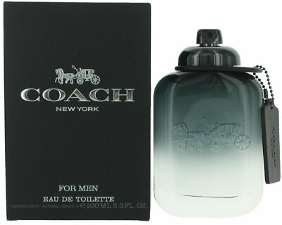 #ad COACH NEW YORK by Coach cologne for men EDT 3.3 3.4 oz New In Box $35.57