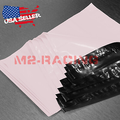 #ad ANY SIZE Carnation Pink Poly Mailers Shipping Envelopes Plastic Bag Self Sealing $220.99