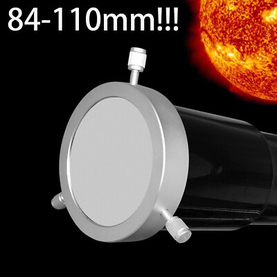 #ad 84 110mm Astronomical Telescope Adjustable Solar Filter PET Film Sun Observing $28.69