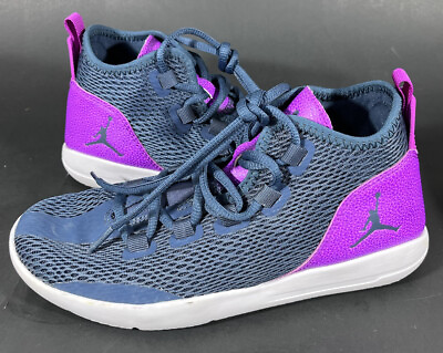 #ad Nike Big Kids#x27; Air Jordan REVEAL GG Shoes Squadron Blue Violet 834184 403 5Y $24.99