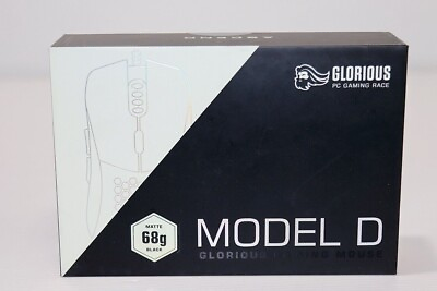 #ad GLORIOUS MODEL D WIRED HONEYCOMB GAMING MOUSE GD BLACK NEW $38.00