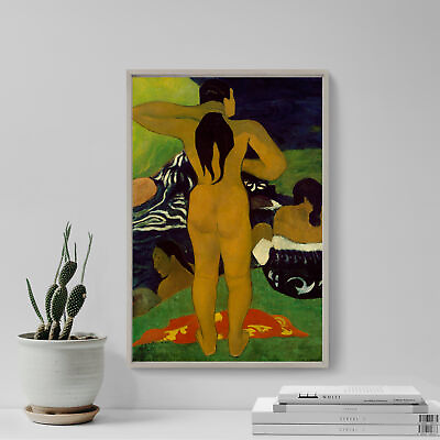 #ad Paul Gauguin Tahitian Women Bathing 1892 Painting Poster Art Print Gift $129.50