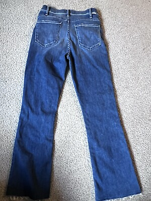 #ad MOTHER DENIM The Hustler Ankle Fray Jeans Size 27 $68.00