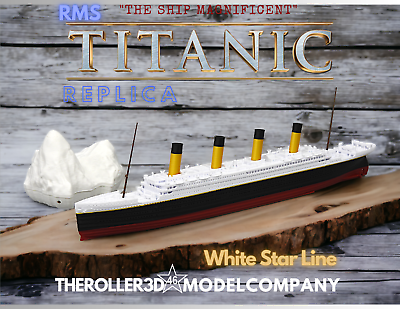 #ad 12” RMS Titanic Model Titanic Toys For Kids Model Titanic Toy Titanic Ship $30.57