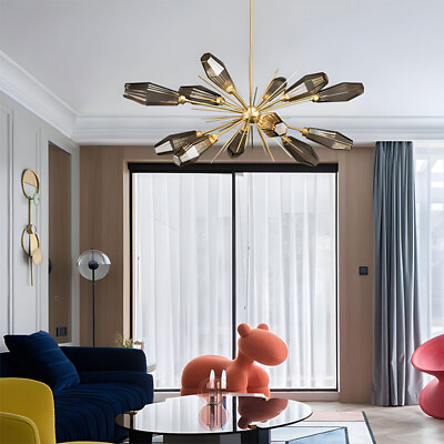 #ad Multi Pendant Lamp Nordic Chandelier Metal Ceiling Light Fixture for Living Room $299.00