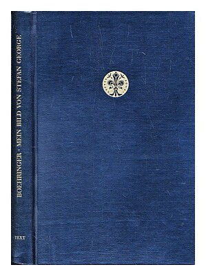 #ad BOEHRINGER ROBERT Mein Bild von Stefan George 1951 First Edition Hardcover GBP 66.70