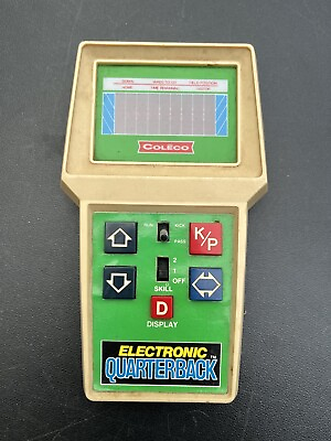 #ad Coleco Electronic Quarterback Football Game Vintage 1978 Tested and Working $39.99
