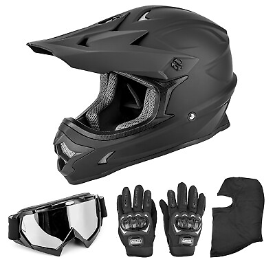 #ad Helmet Motocross ATV Dirt Bike DOT Adult Full Face Off Road Thor Sector Offroad $59.84